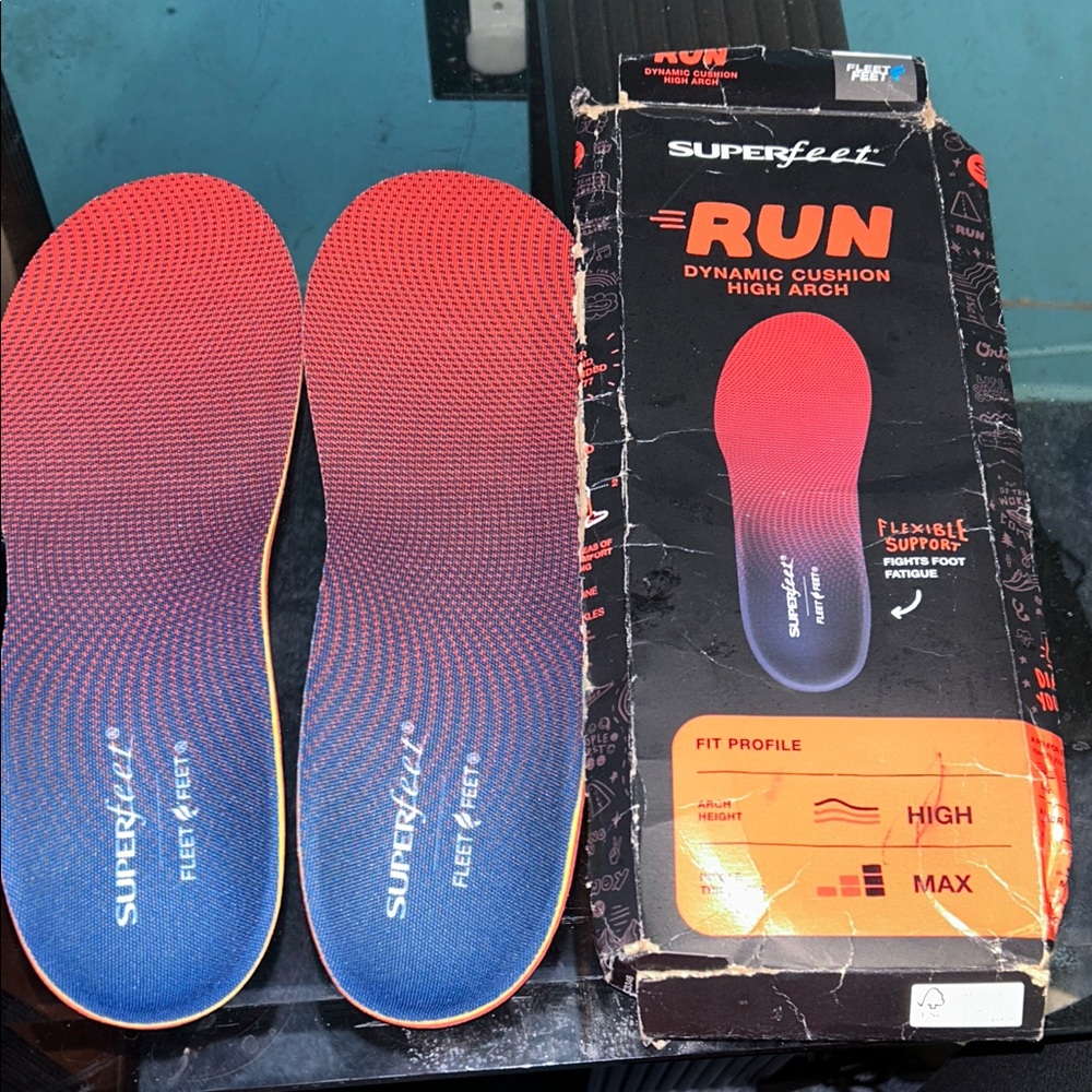 Superfeet Dynamic Cushion Insoles (High Profile)